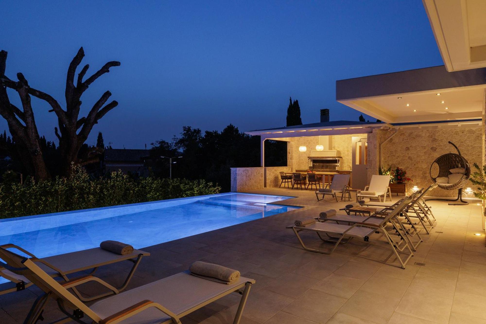 My Mediterranean Corfu Luxury Villa With Private Swimming Pool Κοντόκαλι Εξωτερικό φωτογραφία
