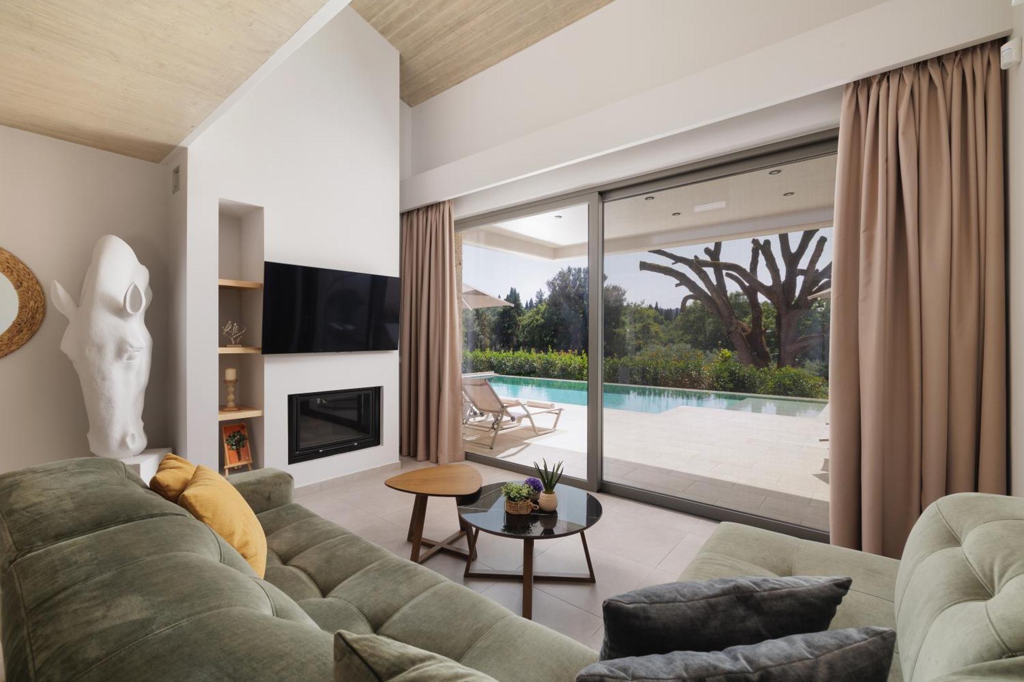 My Mediterranean Corfu Luxury Villa With Private Swimming Pool Κοντόκαλι Εξωτερικό φωτογραφία